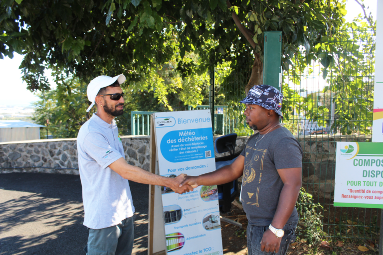 Accueil déchéterie